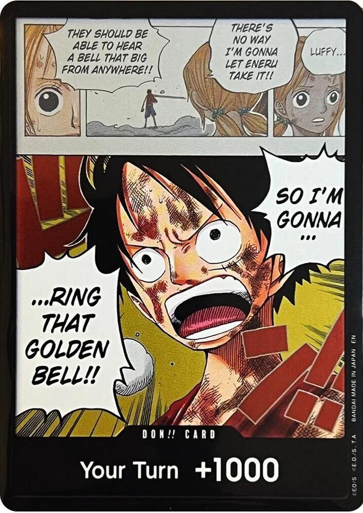 DON!!  (Luffy)  (Adventure on Kami's Island)  - Foil