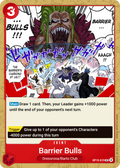 Barrier Bulls OP15-019 (Adventure on Kami's Island) 