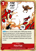 Fire Fist OP15-020 (Adventure on Kami's Island)  - Foil