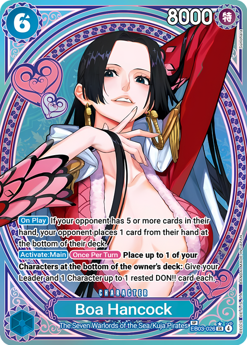 Boa Hancock EB03-026 (Extra Booster: One Piece Heroines Edition)  - Special Foil