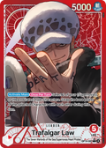 Trafalgar Law OP14-001 (The Azure Sea's Seven)  - Alternate Art Foil