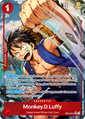 Monkey.D.Luffy OP14-013 (The Azure Sea's Seven)  - Alternate Art Foil