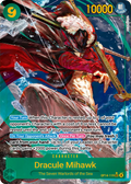 Dracule Mihawk OP14-119 (The Azure Sea's Seven)  - Alternate Art Foil