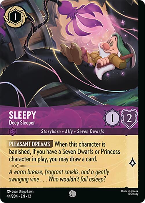 Sleepy, Deep Sleeper Foil 44/204 ()  - Cold Foil