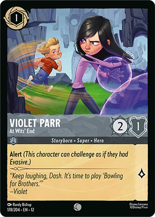 Violet Parr At Wits' End 178/204 () 