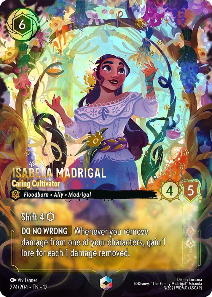 Isabela Madrigal, Caring Cultivator 224/204 ()  - Holofoil