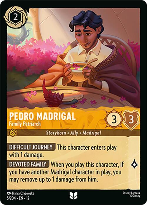 Pedro Madrigal, Family Patriarch 5/204 ()  - Cold Foil