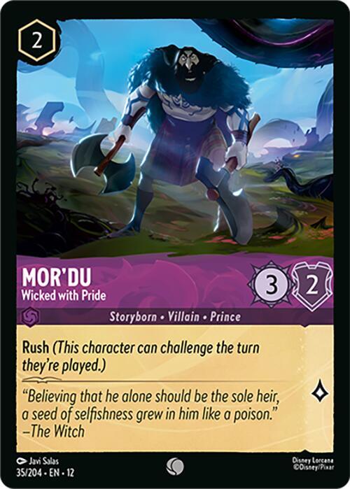 Mor'du, Wicked with Pride 35/204 ()  - Cold Foil