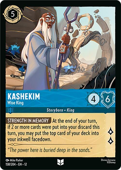 Kashekim, Wise King 158/204 ()  - Cold Foil