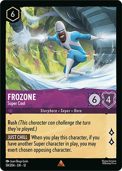 Frozone, Super Cool 59/204 ()  - Cold Foil