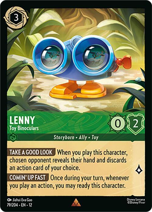 Lenny, Toy Binoculars 79/204 ()  - Cold Foil