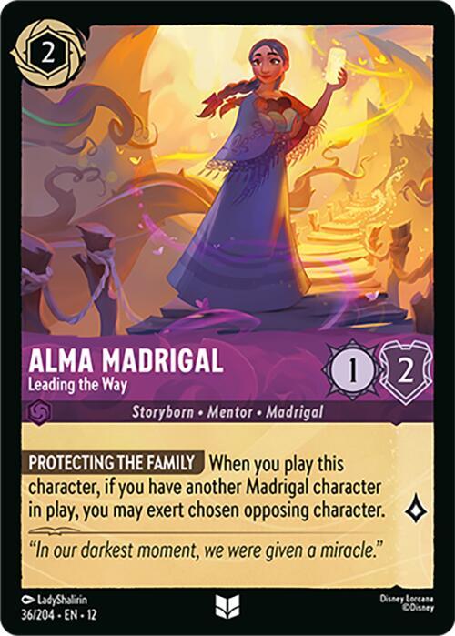 Alma Madrigal, Leading the Way 36/204 () 