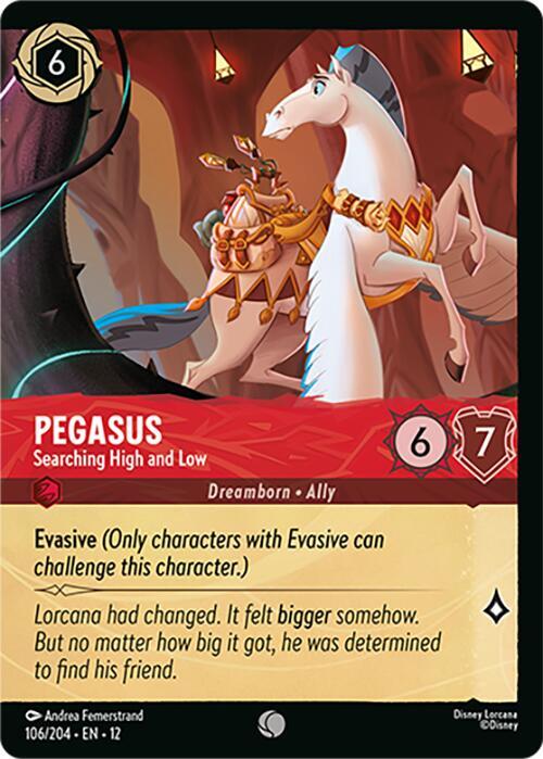 Pegasus, Searching High and Low Foil 106/204 ()  - Cold Foil