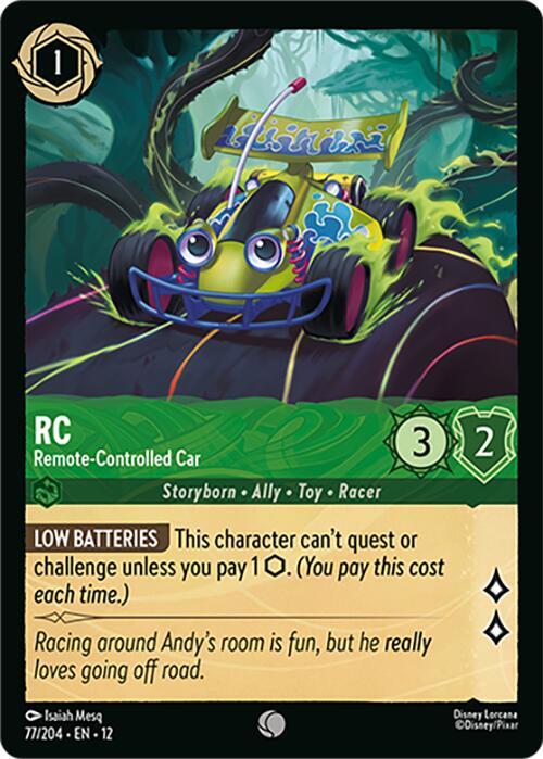 RC, Remote Controlled Car 77/204 ()  - Cold Foil