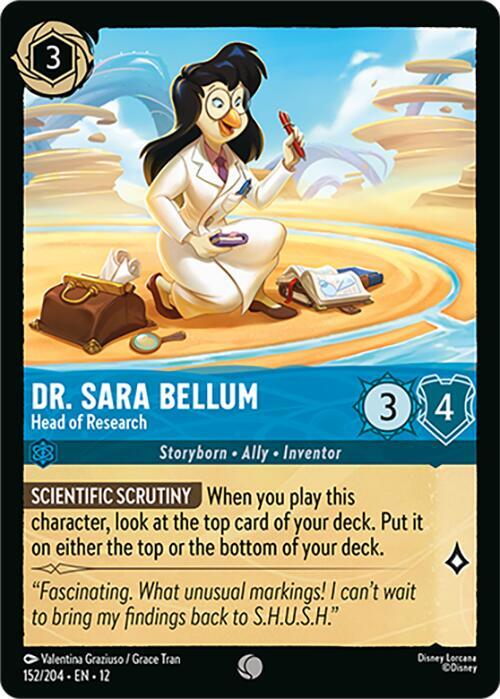 Dr. Sara Bellum, Head of Research 152/204 ()  - Cold Foil