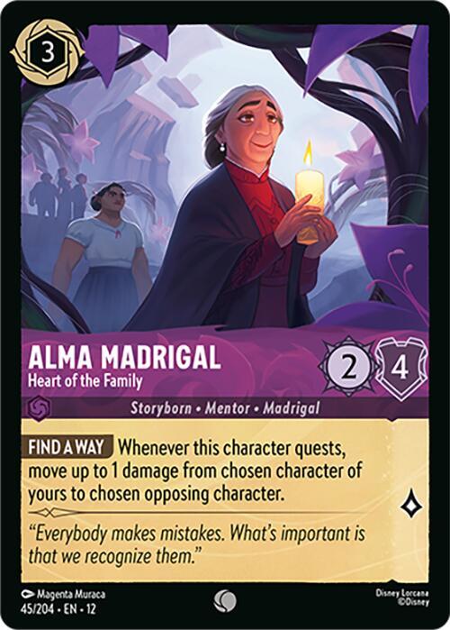 Alma Madrigal, Heart of the Family 45/204 ()  - Cold Foil