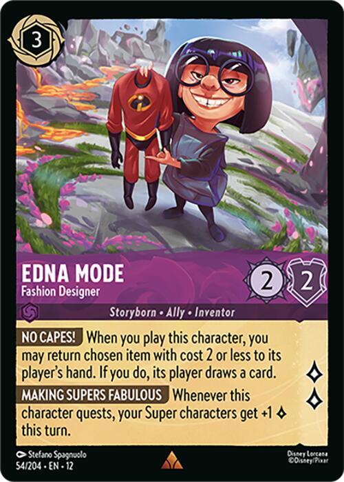 Edna Mode, Fashion Designer 54/204 ()  - Cold Foil