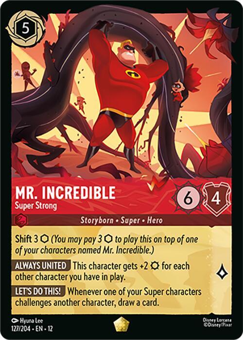 Mr. Incredible, Super Strong 127/204 ()  - Cold Foil