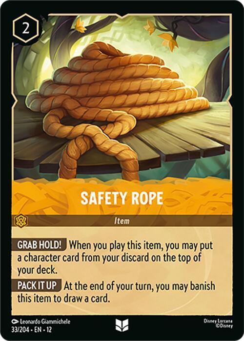 Safety Rope 33/204 ()  - Cold Foil