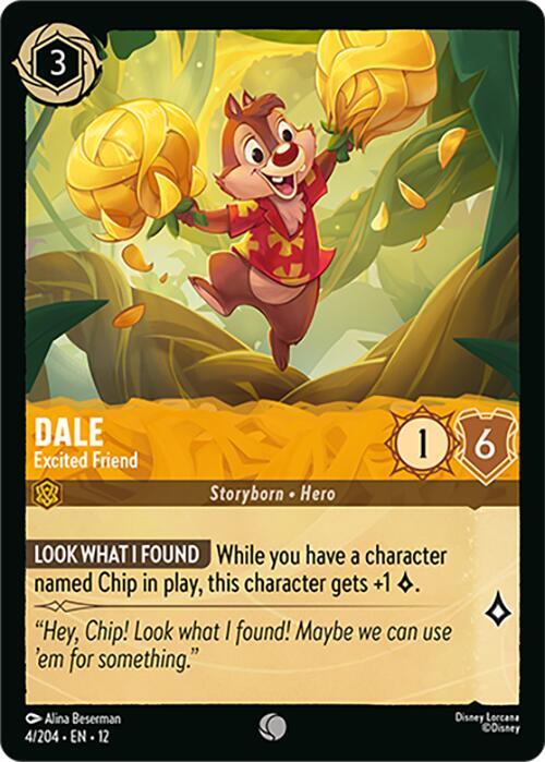 Dale, Excited Friend 4/204 ()  - Cold Foil