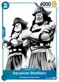 Decalvan Brothers ST22-008 (Starter Deck 22: Ace & Newgate)  - Parallel Foil