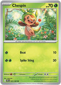 Chespin 005/086 (ME04: Chaos Rising) 