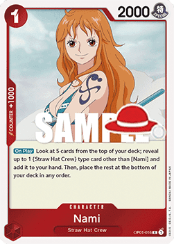 Nami OP01-016 (Learn Together Deck Set) 