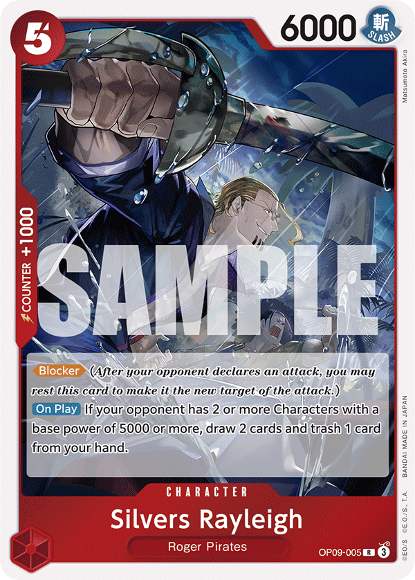 Silvers Rayleigh OP09-005 (Learn Together Deck Set) 