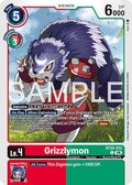 Grizzlymon BT25 012 BT25-012 C (Dual Revolution) 
