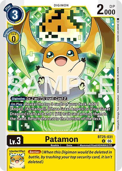 Patamon BT25-031 U (Dual Revolution) 