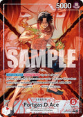 Portgas.D.Ace OP16-001 (The Time of Battle)  - Alternate Art Foil