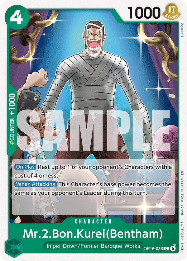 Mr2BonKureiBentham 036 OP16-036 (The Time of Battle) 