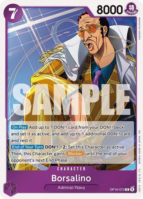 Borsalino OP16-073 (The Time of Battle)  - Foil