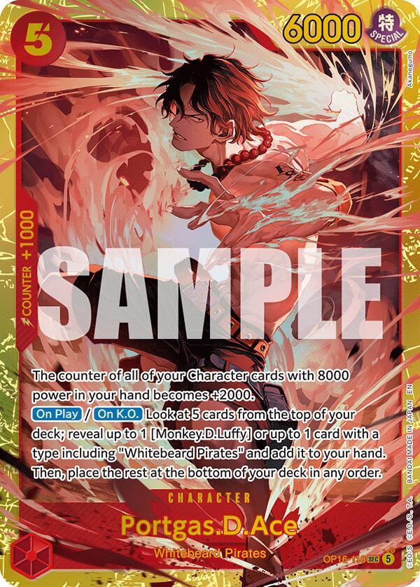 PortgasDAce 118 OP16-118 (The Time of Battle)  - Foil