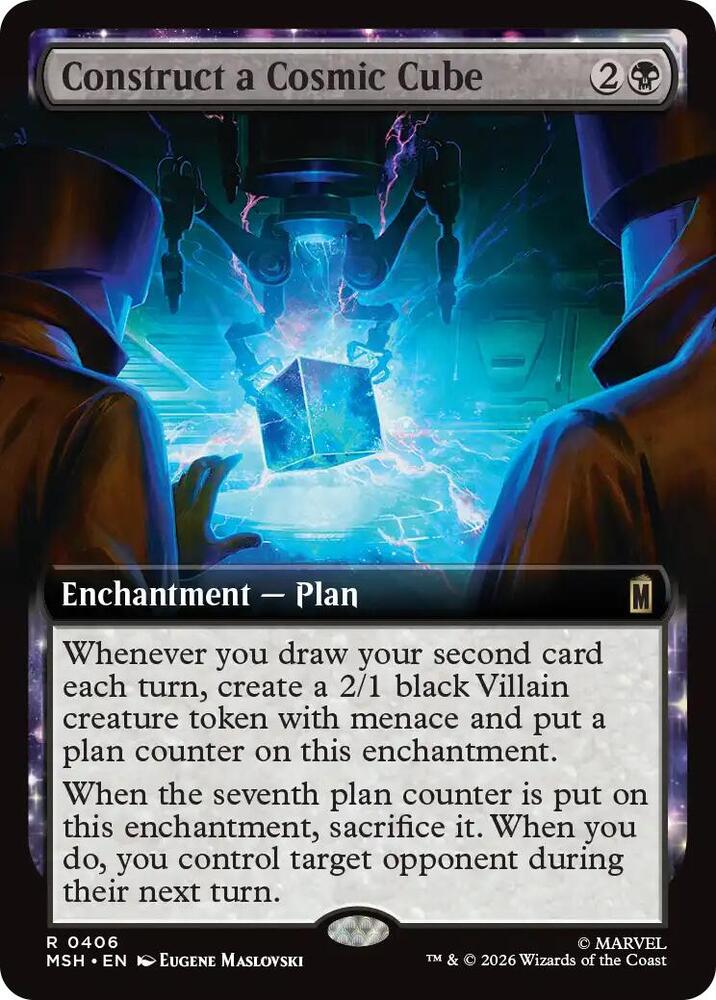 Construct a Cosmic Cube 406 (Marvel Super Heroes)  - Extended Art