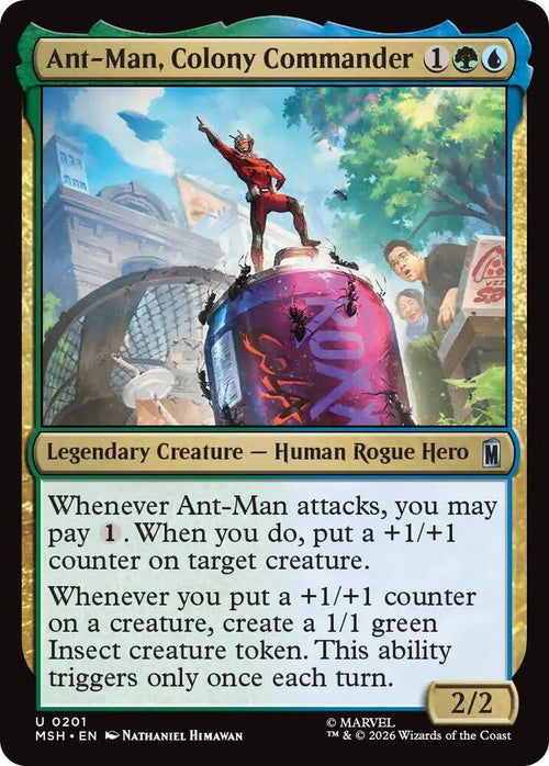 Ant-Man, Colony Commander 201 (Marvel Super Heroes)  - Foil