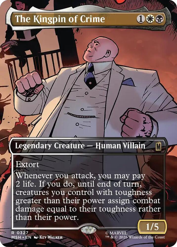 The Kingpin of Crime 327 (Marvel Super Heroes)  - Borderless