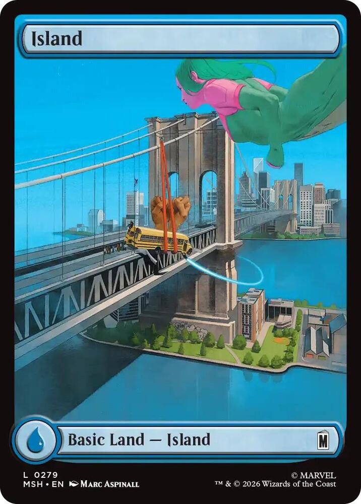 Island 279 (Marvel Super Heroes)  - Foil