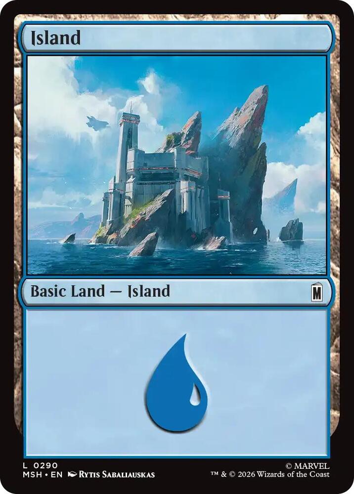 Island 290 (Marvel Super Heroes)  - Foil