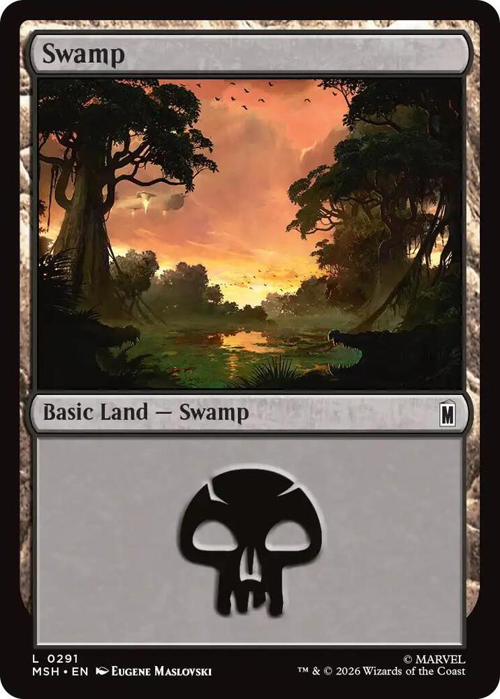 Swamp 291 (Marvel Super Heroes)  - Foil