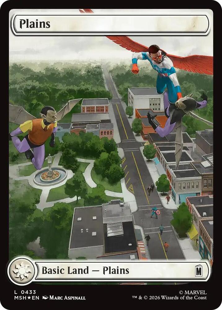 Plains 433 (Marvel Super Heroes)  - Surge Foil