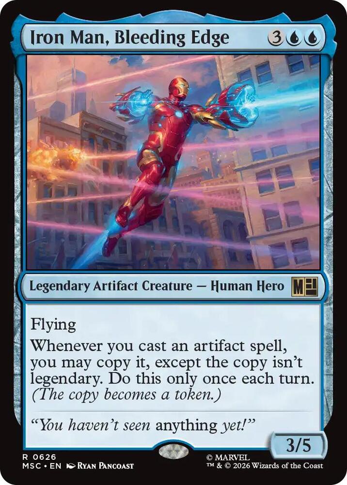 Iron Man Bleeding Edge 626 (Commander: Marvel Super Heroes)  - Foil