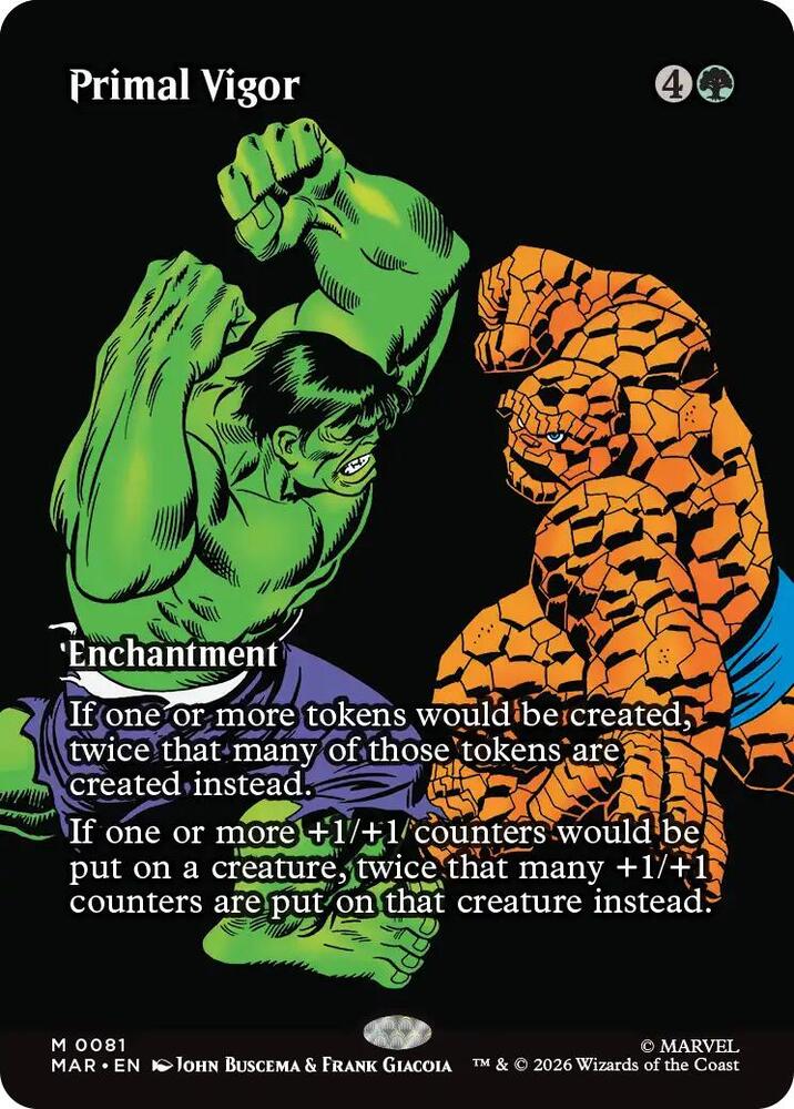 Primal Vigor 81 (Marvel Universe Eternal-Legal)  - Borderless