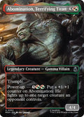 Abomination, Terrifying Titan 333 (Marvel Super Heroes)  - Borderless Foil