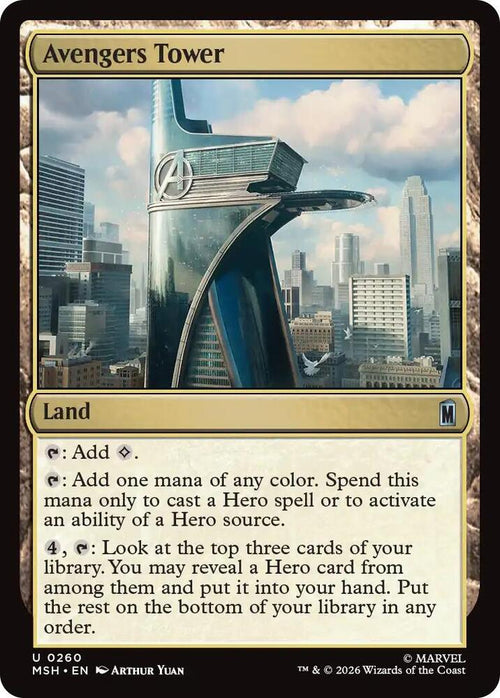Avengers Tower 260 (Marvel Super Heroes)  - Foil