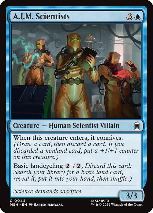 A.I.M Scientists 44 (Marvel Super Heroes)  - Foil