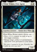 White Widow, Free Agent 42 (Marvel Super Heroes)  - Foil