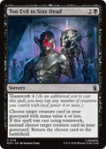 Too Evil to Stay Dead 118 (Marvel Super Heroes)  - Foil