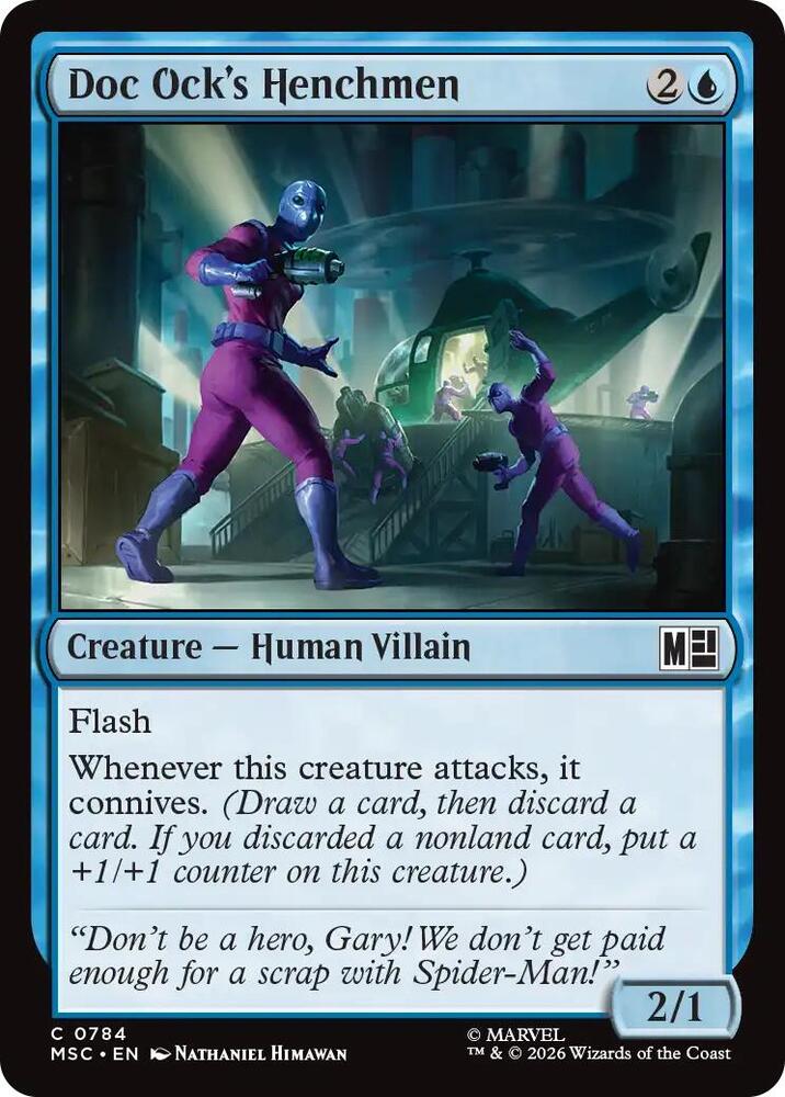 Doc Ocks Henchmen 784 (Commander: Marvel Super Heroes)  - Foil
