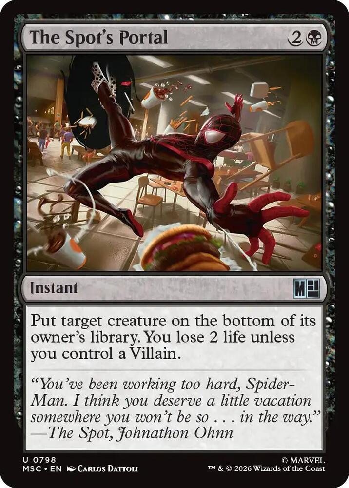 The Spots Portal 798 (Commander: Marvel Super Heroes)  - Foil